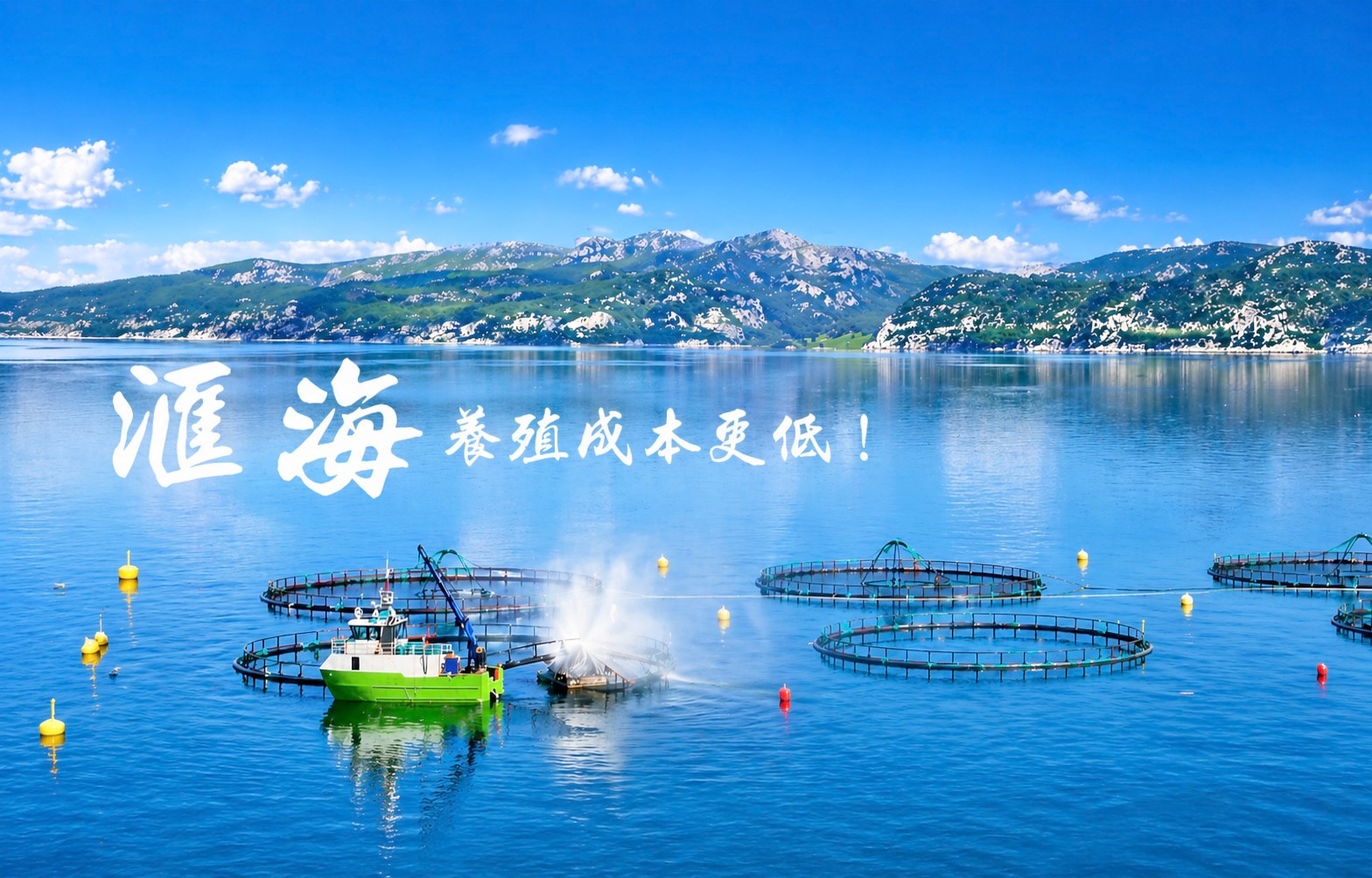 汇海养殖成本更低、更赚钱